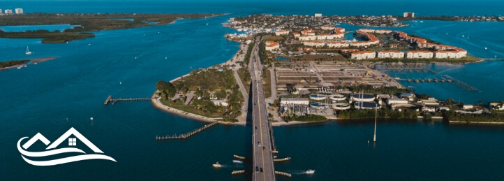 Aerial photo of Fort Pierce, FL