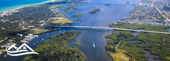 Aerial photo of Vero Beach, FL